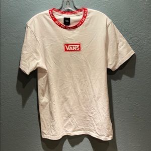 Vans off the Wall Men’s White Tee Shirt Men’s M